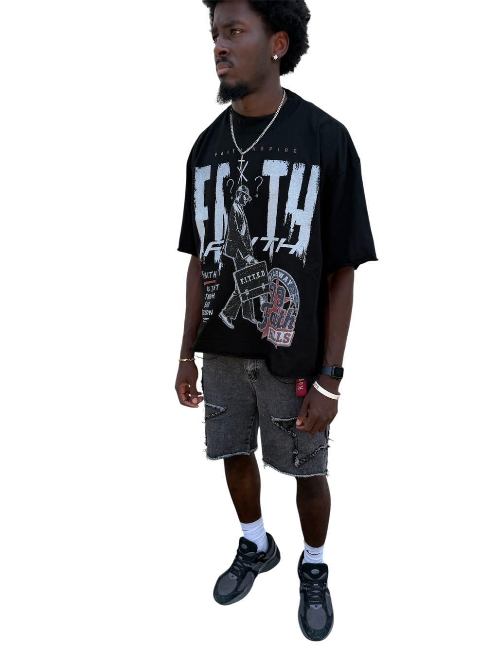 Faithful T Shirt Black