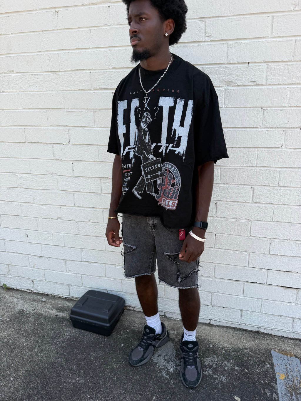 Faithful T Shirt Black