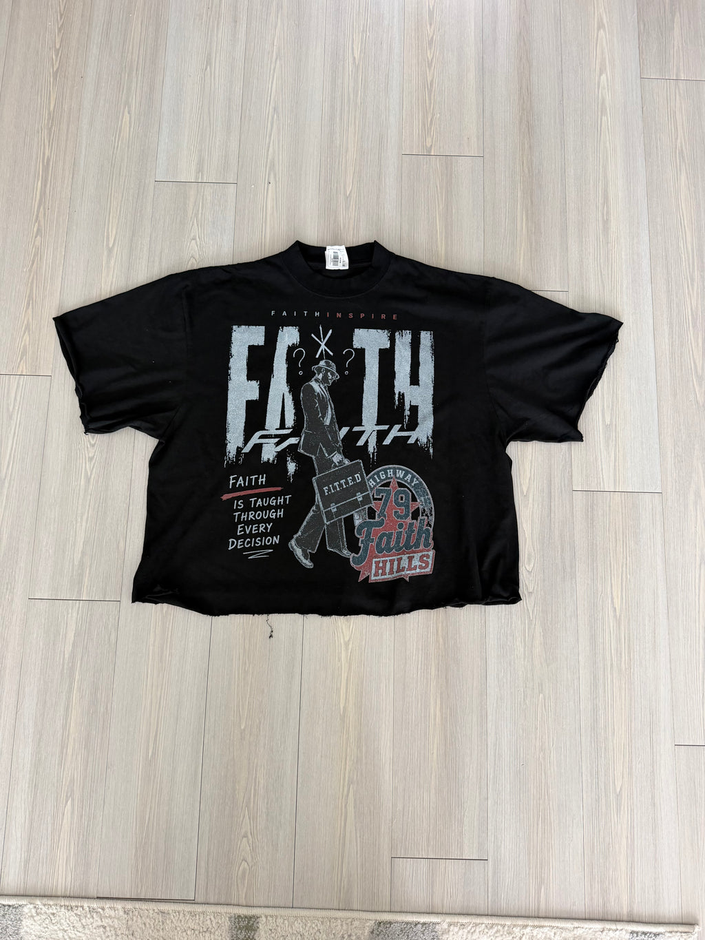 Faithful T Shirt Black