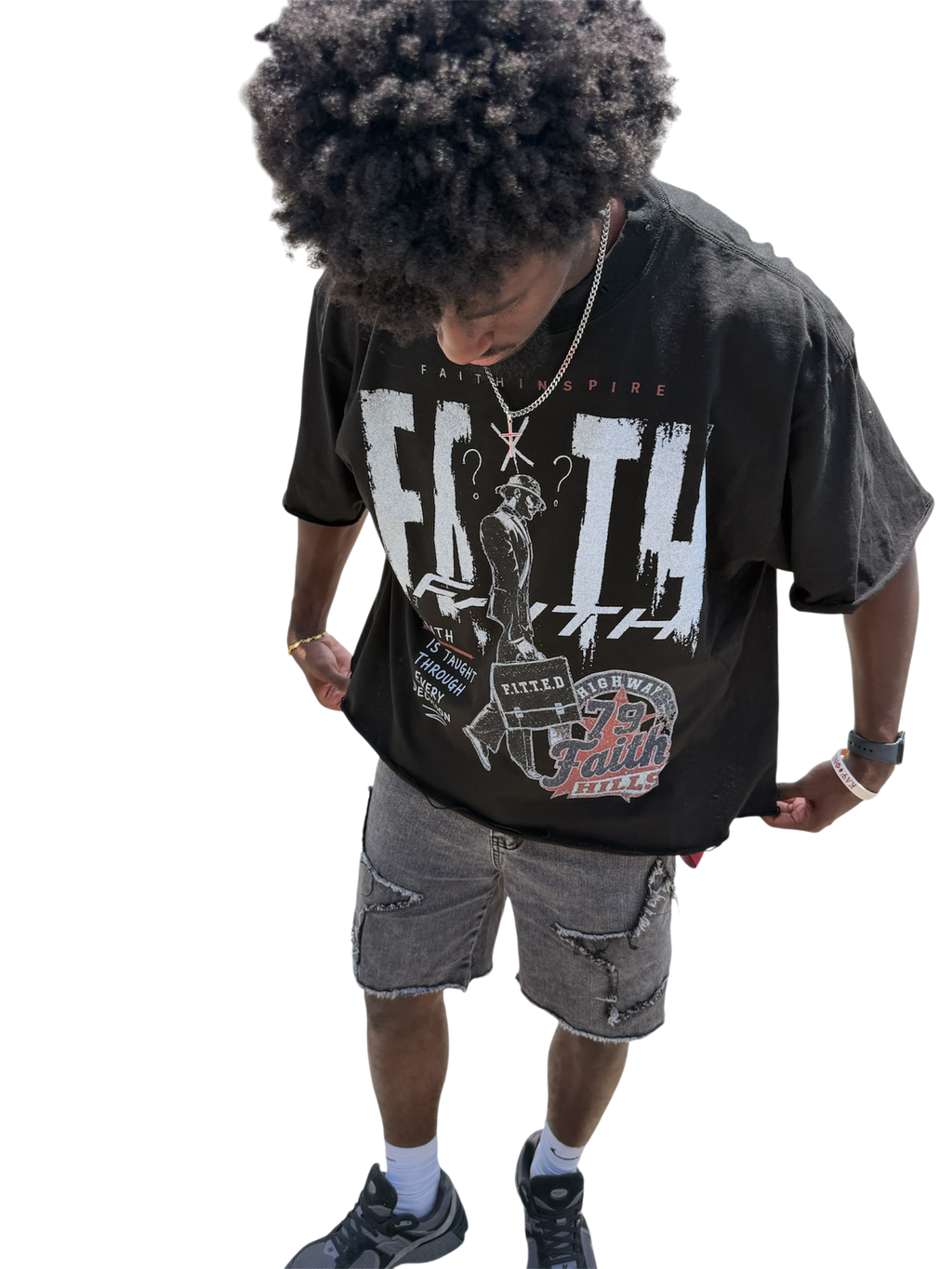 Faithful T Shirt Black