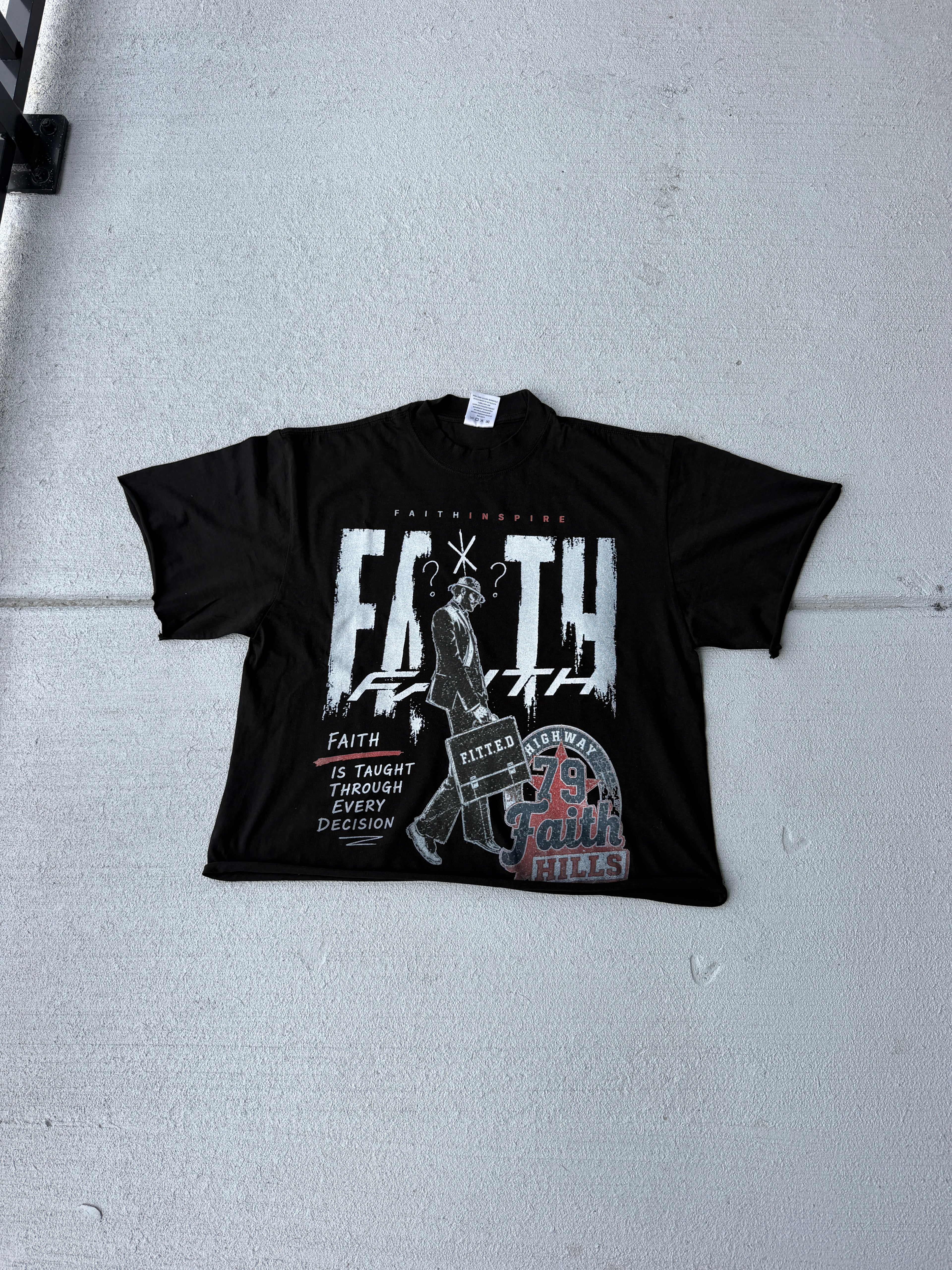 Faithful T Shirt Black